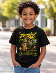 Mortal Kombat Johnny Cage Retro Arcade Gaming Unisex T-Shirt