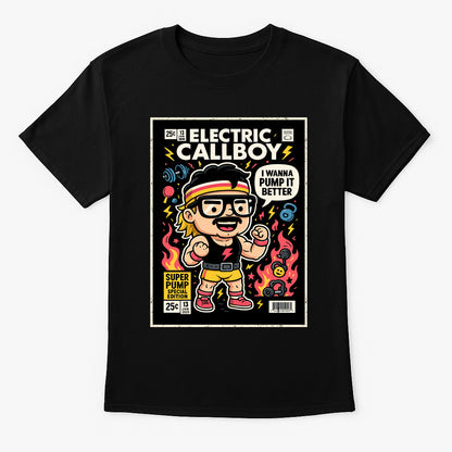 Electric Callboy Pump It Electronic Metalcore Funko Pop Style Unisex T-Shirt