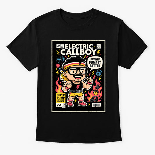 Electric Callboy Pump It Electronic Metalcore Funko Pop Style Unisex T-Shirt