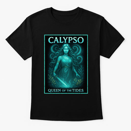 Calypso Queen of the Tides Unisex Ocean Goddess T-Shirt