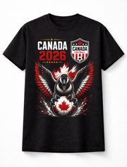 Canada Football 2026 Goose Soccer Fan Supporter Graphic Unisex T-Shirt