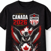 Canada Football 2026 Goose Soccer Fan Supporter Graphic Unisex T-Shirt