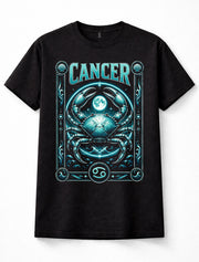 Cancer Zodiac Crab Astrology Star Sign Horoscope Moon Birthday Unisex T-Shirt