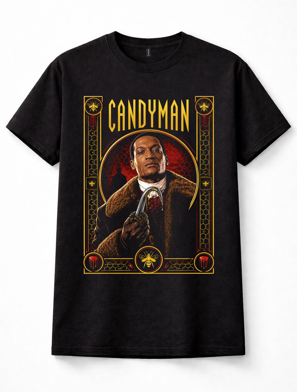 Candyman Tony Todd Classic Horror Movie Slasher Gothic Film Unisex T-Shirt