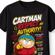 South Park Cartman Respect My Authority Funny Quote Unisex T-Shirt