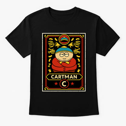 Cartman South Park Classic Unisex T-Shirt – Iconic Character Cheesy Poofs Edition Tee