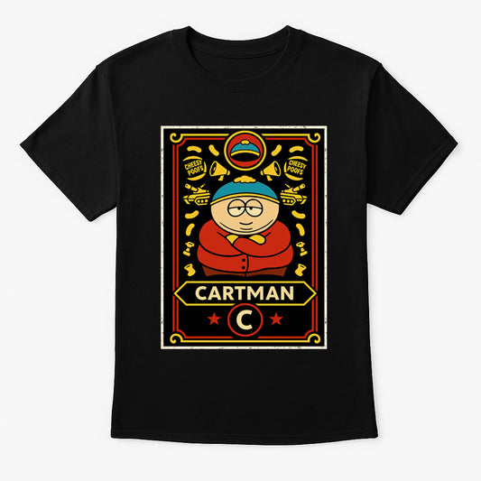 Cartman South Park Classic Unisex T-Shirt – Iconic Character Cheesy Poofs Edition Tee
