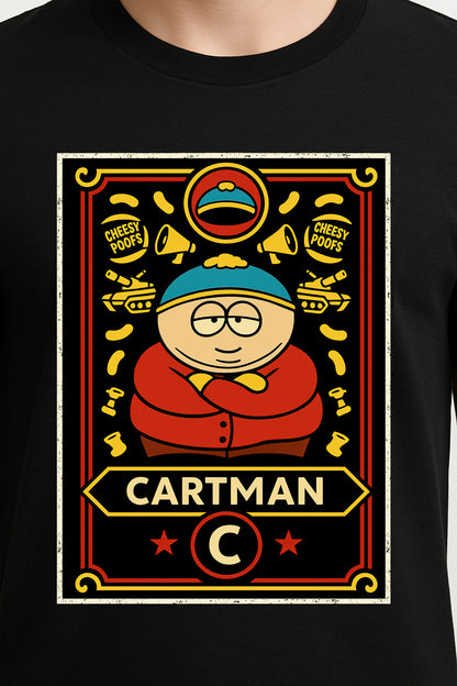 Cartman South Park Classic Unisex T-Shirt – Iconic Character Cheesy Poofs Edition Tee