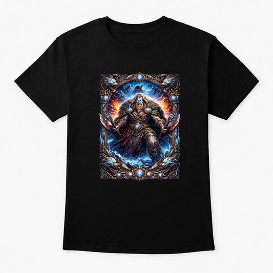 Frostborn Berserker Unisex T-Shirt Viking Warrior Battle Art Tee