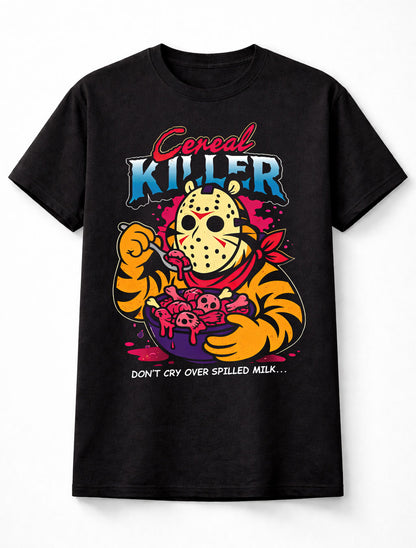 Tony Tiger Cereal Killer Jason Horror Movie Slasher Graphic Unisex T-Shirt