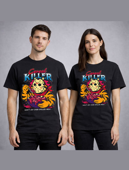 Tony Tiger Cereal Killer Jason Horror Movie Slasher Graphic Unisex T-Shirt