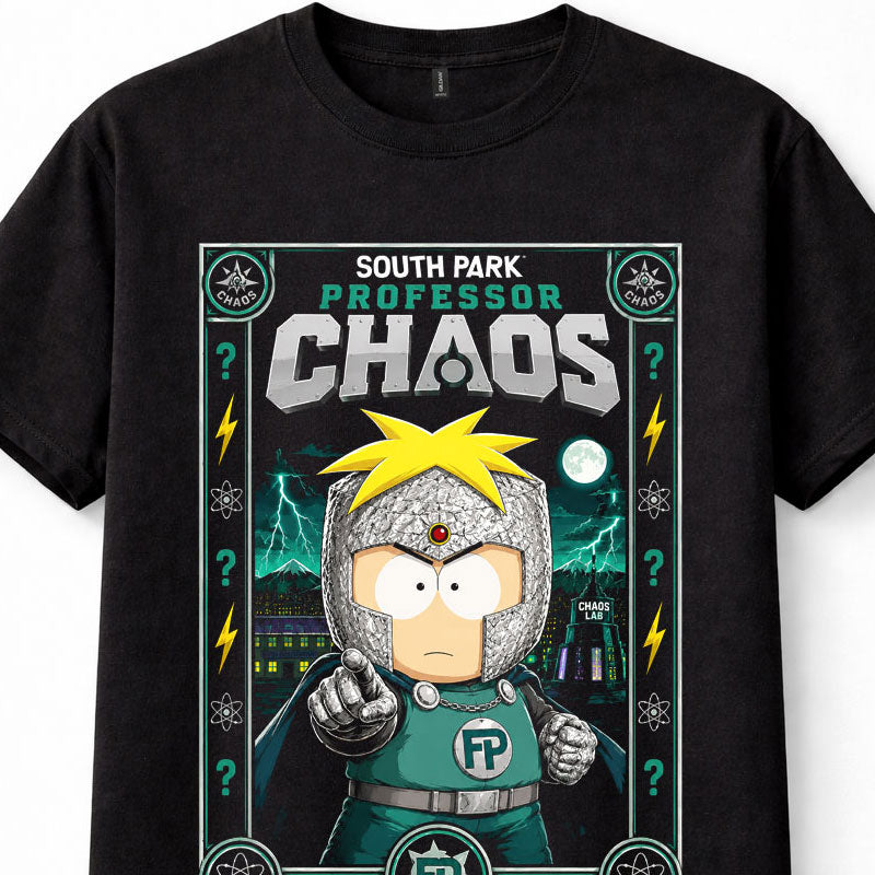 South Park Professor Chaos Butters Stotch Villain Unisex T-Shirt