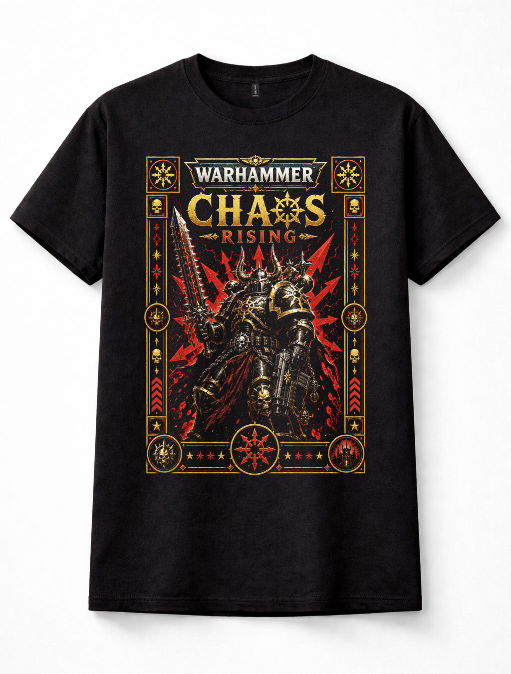 Warhammer Chaos Space Marine Warrior Grimdark Gaming Unisex T-Shirt