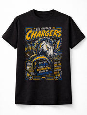 Los Angeles Chargers NFL Horse Mascot Football Fan Gift Unisex T-Shirt