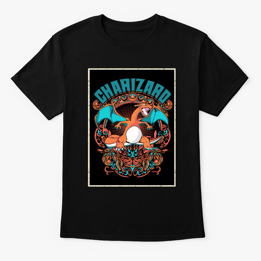 Pokémon Charizard Fire Dragon Unisex Adults & Kids T-Shirt