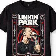Linkin Park Chester Bennington Rock Band Music Fan Unisex T-Shirt