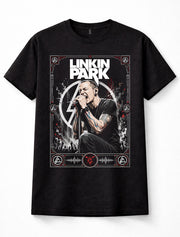 Linkin Park Chester Bennington Live Performance Rock Unisex T-Shirt