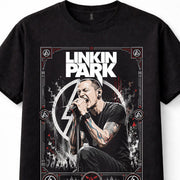 Linkin Park Chester Bennington Live Performance Rock Unisex T-Shirt