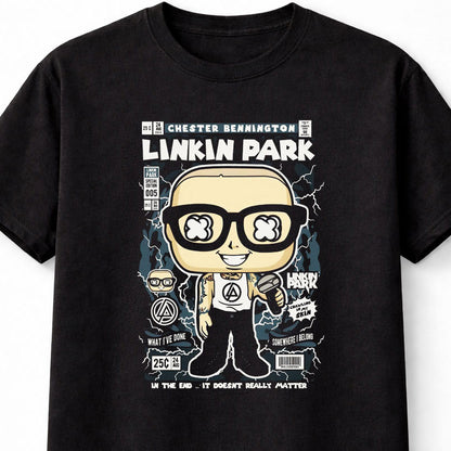 Linkin Park Chester Bennington In The End It Doesn’t Really Matter Rock Tribute Adults & Kids Unisex T-Shirt