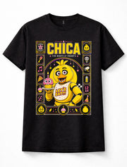 Five Nights at Freddy's Chica Animatronic Cupcake Horror Unisex T-Shirt