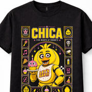 Five Nights at Freddy's Chica Animatronic Cupcake Horror Unisex T-Shirt