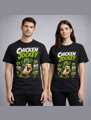 Minecraft Chicken Jockey Gamer Graphic Funny Game Unisex T-Shirt