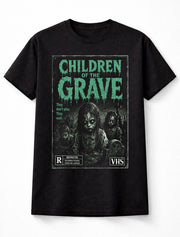 Children of the Grave Horror Movie VHS Gothic Graveyard Unisex T-Shirt