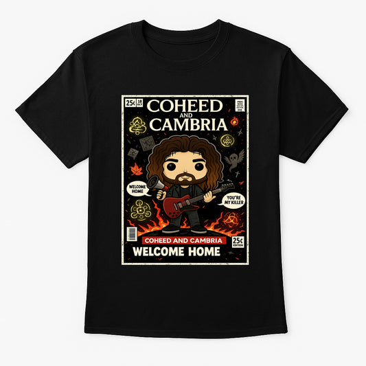 Coheed and Cambria Welcome Home Progressive Rock Funko Pop Style Unisex T-Shirt