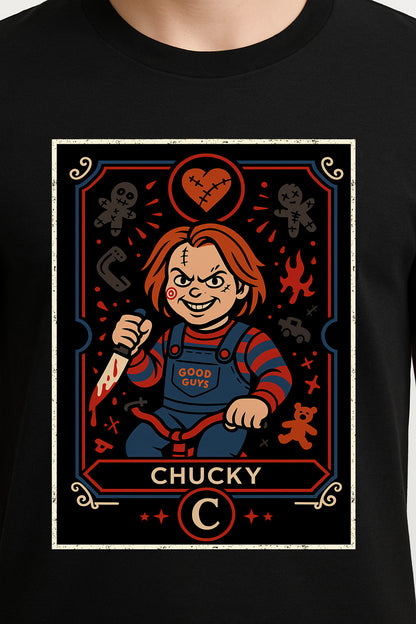 Chucky “Good Guys” Unisex Horror T-Shirt – Child’s Play Killer Doll Slasher Movie Tee