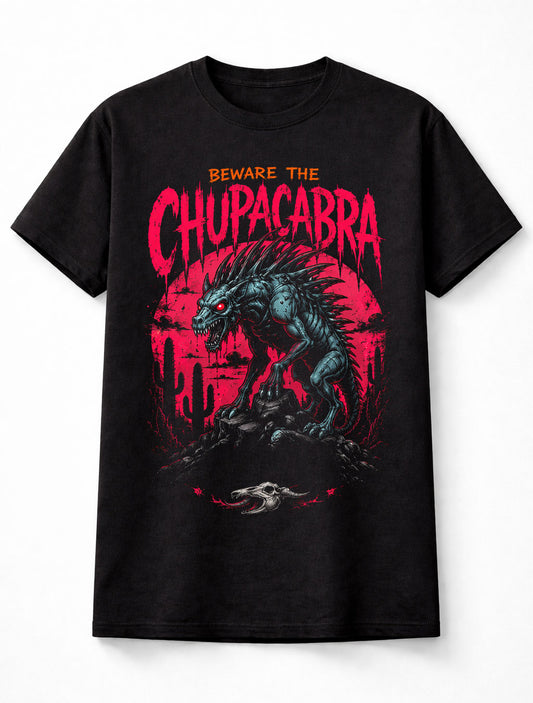 Chupacabra Cryptid Monster Horror Gothic Halloween Unisex T-Shirt