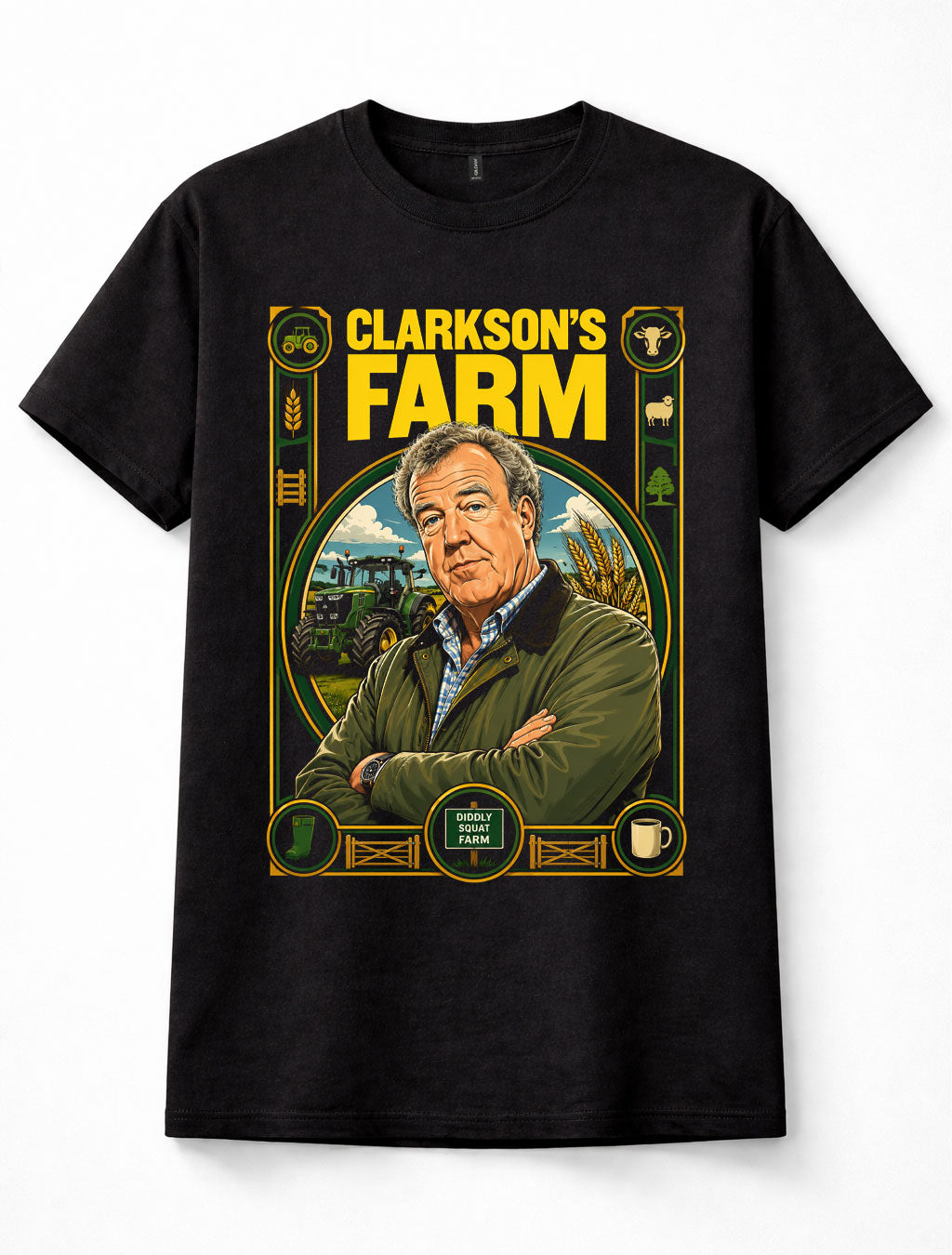 Clarkson's Farm Jeremy Clarkson Diddly Squat Farming TV Unisex T-Shirt