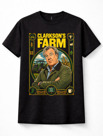 Clarkson's Farm Jeremy Clarkson Diddly Squat Farming TV Unisex T-Shirt
