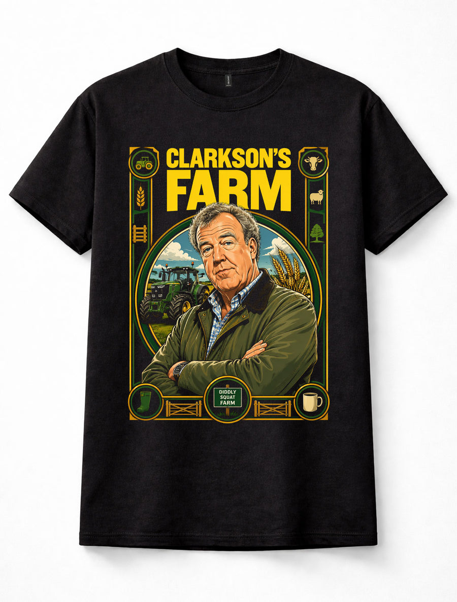 Clarkson's Farm Jeremy Clarkson Diddly Squat Farming TV Unisex T-Shirt