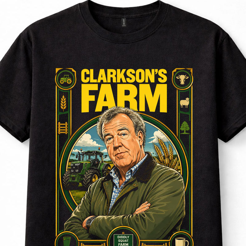 Clarkson's Farm Jeremy Clarkson Diddly Squat Farming TV Unisex T-Shirt