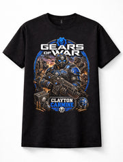 Gears of War Clayton Carmine COG Battle Gaming Xbox Video Game Unisex T-Shirt