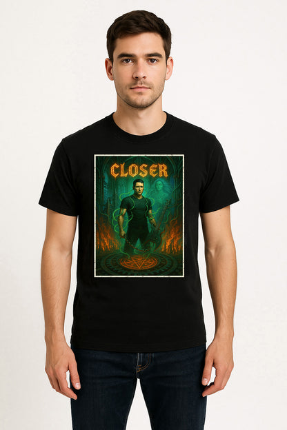 Nine Inch Nails – Closer Unisex T-Shirt Industrial Rock Band Merch Tee
