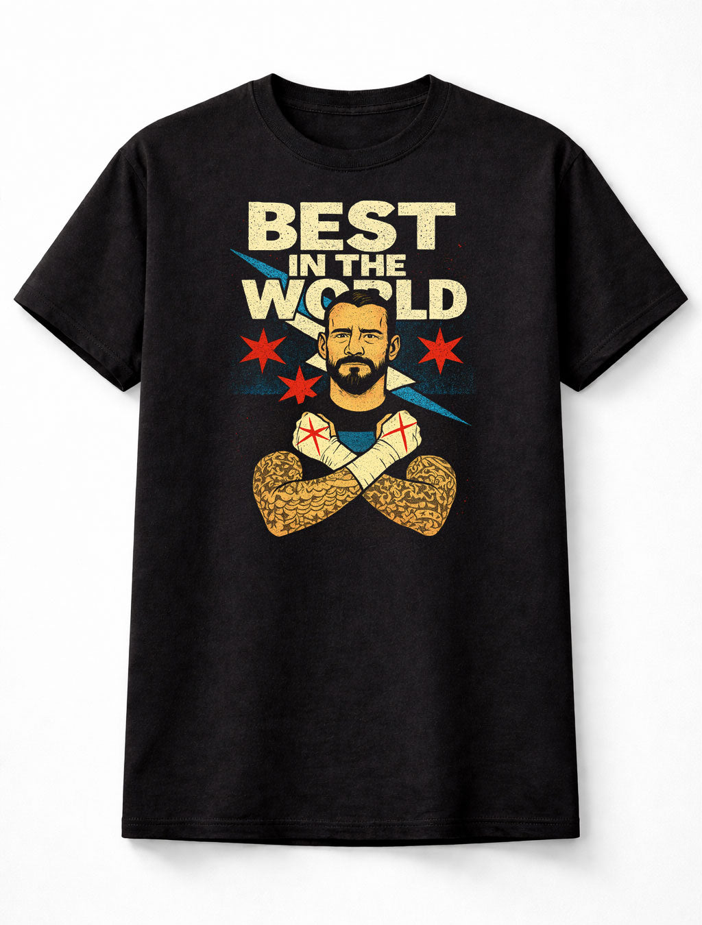 CM Punk – The Best in the World, The Second City Saint Adults & Kids Unisex T-Shirt