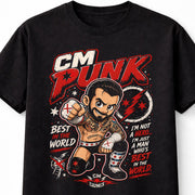 CM Punk Best in the World WWE Wrestling Graphic Unisex T-Shirt