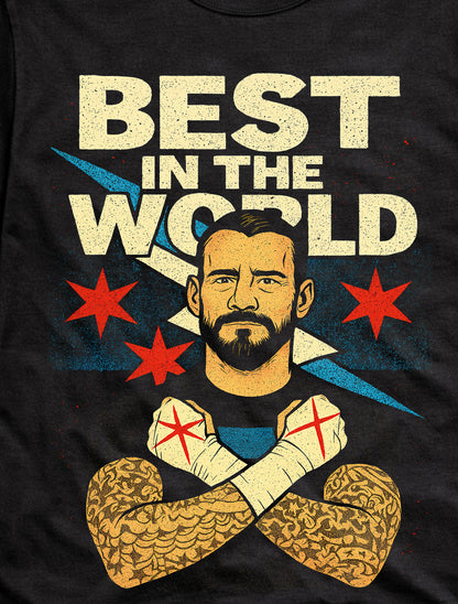 CM Punk – The Best in the World, The Second City Saint Adults & Kids Unisex T-Shirt