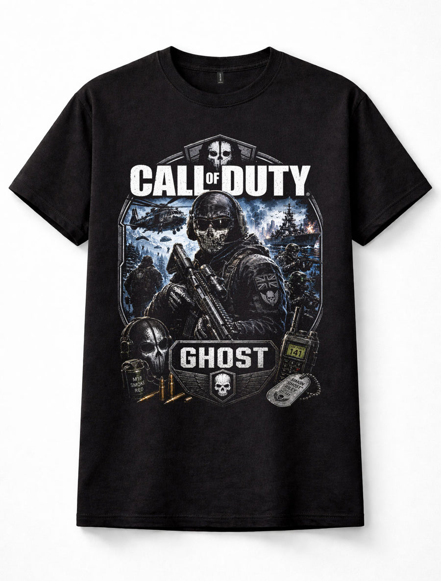 Call of Duty Ghost Simon Riley Modern Warfare Game Unisex T-Shirt