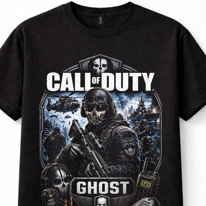 Call of Duty Ghost Simon Riley Modern Warfare Game Unisex T-Shirt