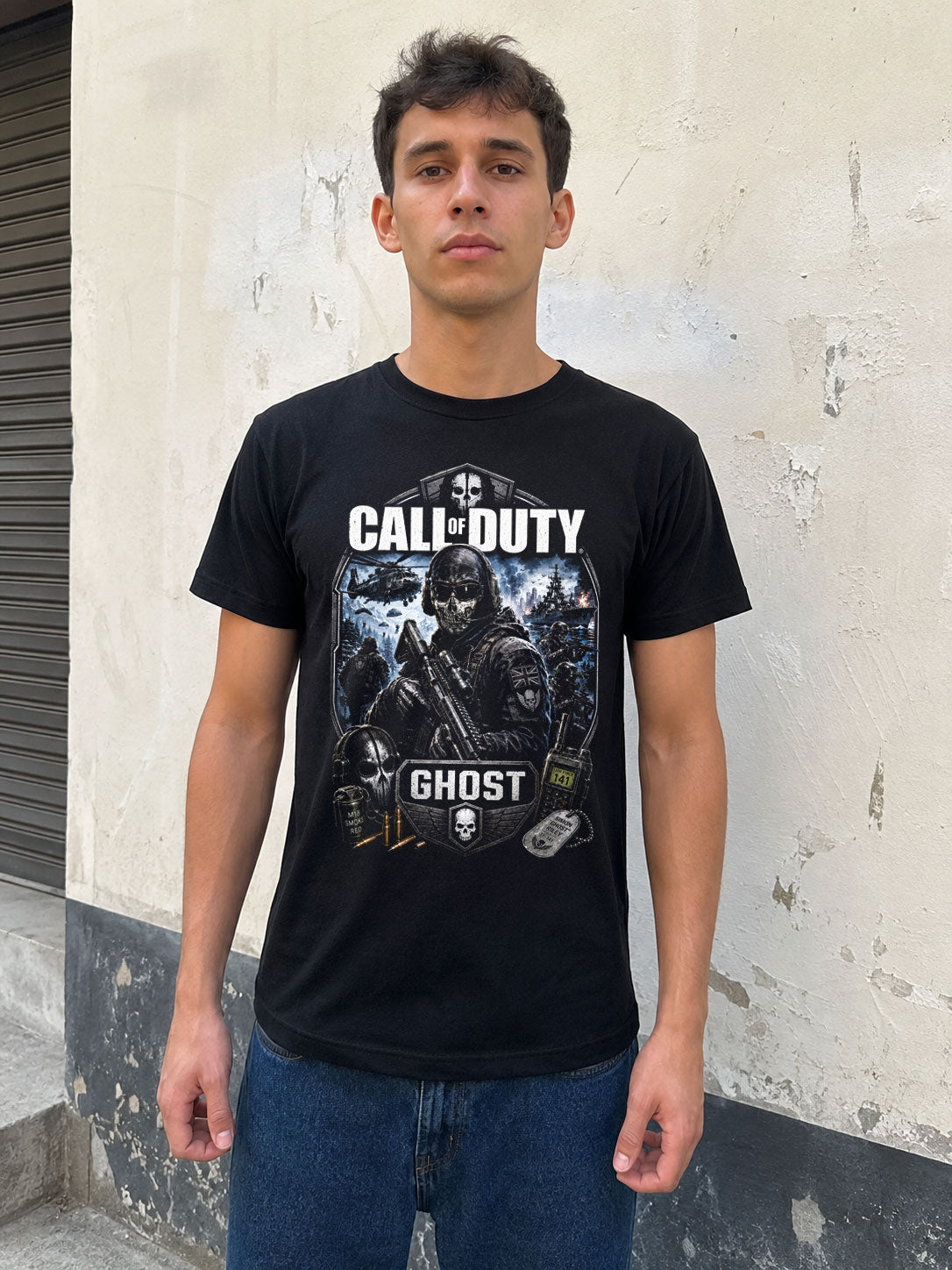Call of Duty Ghost Simon Riley Modern Warfare Game Unisex T-Shirt