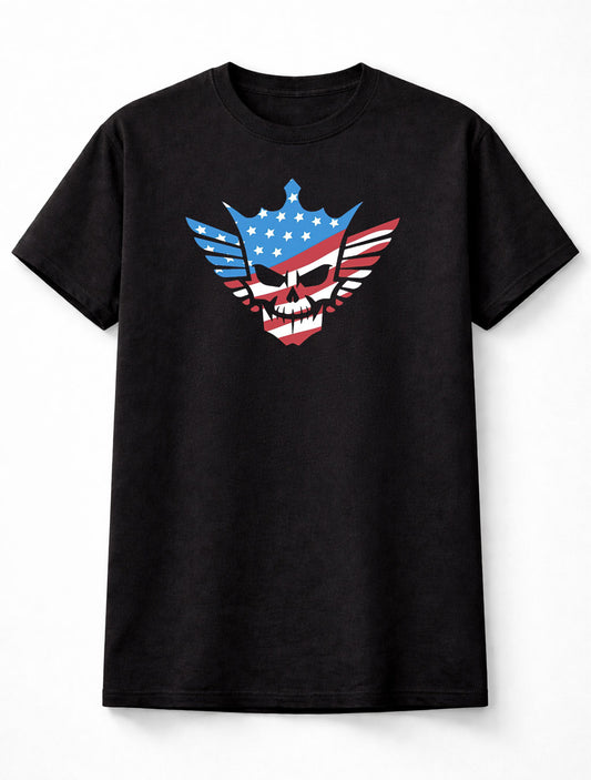 Cody Rhodes American Nightmare Inspired Patriotic Skull Wrestling Adults & Kids Unisex T-Shirt