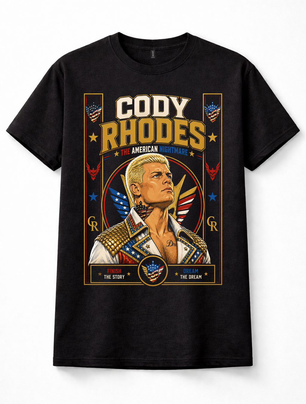 Cody Rhodes WWE American Nightmare Wrestling Unisex T-Shirt