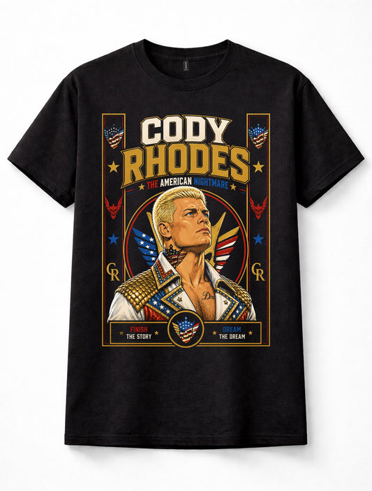 Cody Rhodes WWE American Nightmare Wrestling Unisex T-Shirt