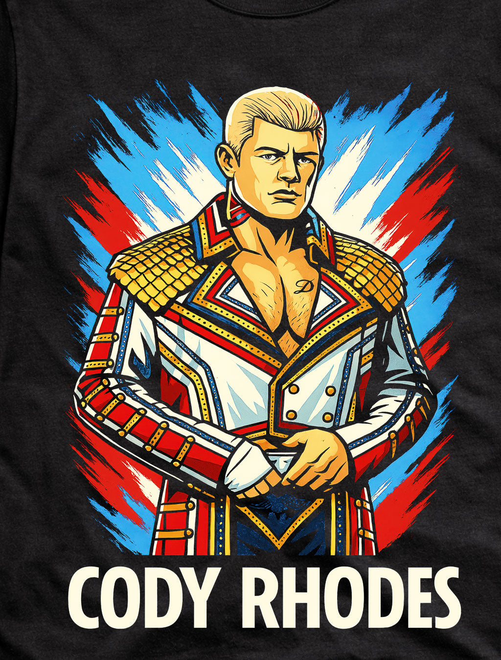 Cody Rhodes – The American Nightmare, The Prince of Pro Wrestling Patriotic Edition Adults & Kids Unisex T-Shirt