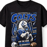 Indianapolis Colts NFL Horse Mascot Football Fan Gift Unisex T-Shirt