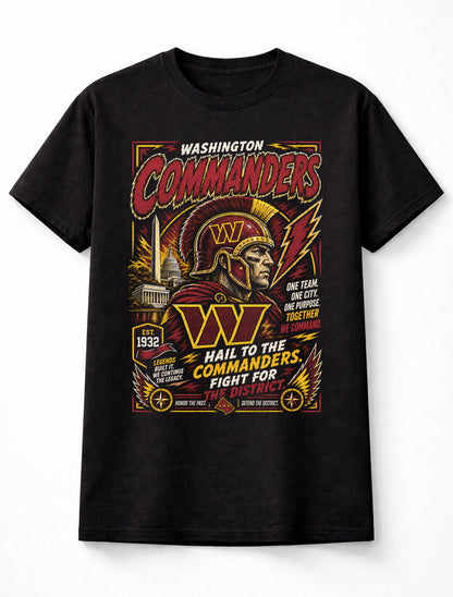 Washington Commanders NFL Warrior Football Fan Gift Unisex T-Shirt