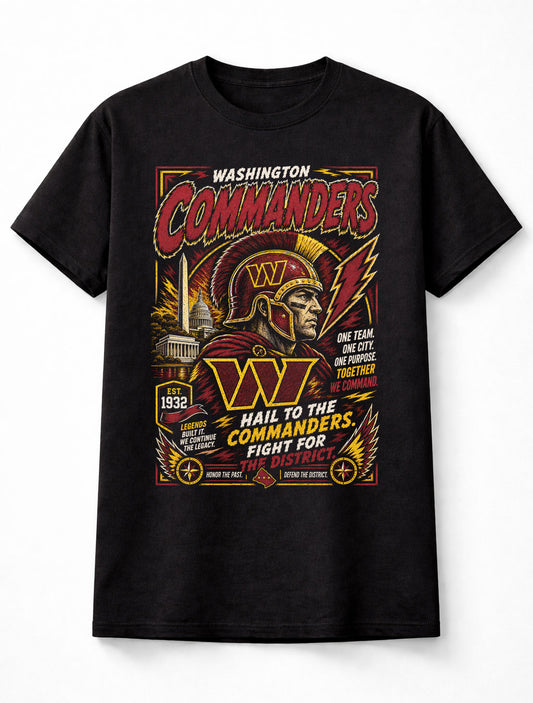 Washington Commanders NFL Warrior Football Fan Gift Unisex T-Shirt