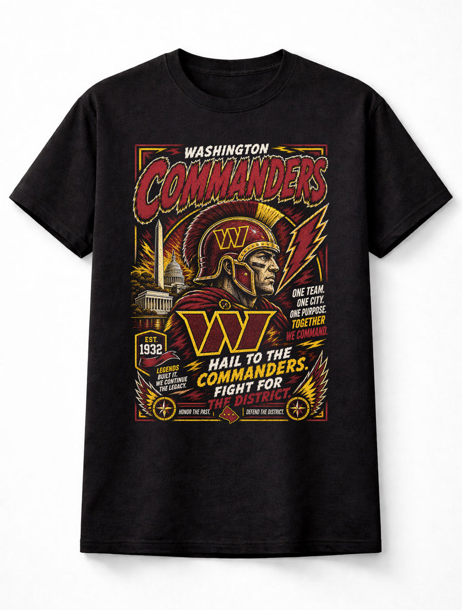 Washington Commanders NFL Warrior Football Fan Gift Unisex T-Shirt